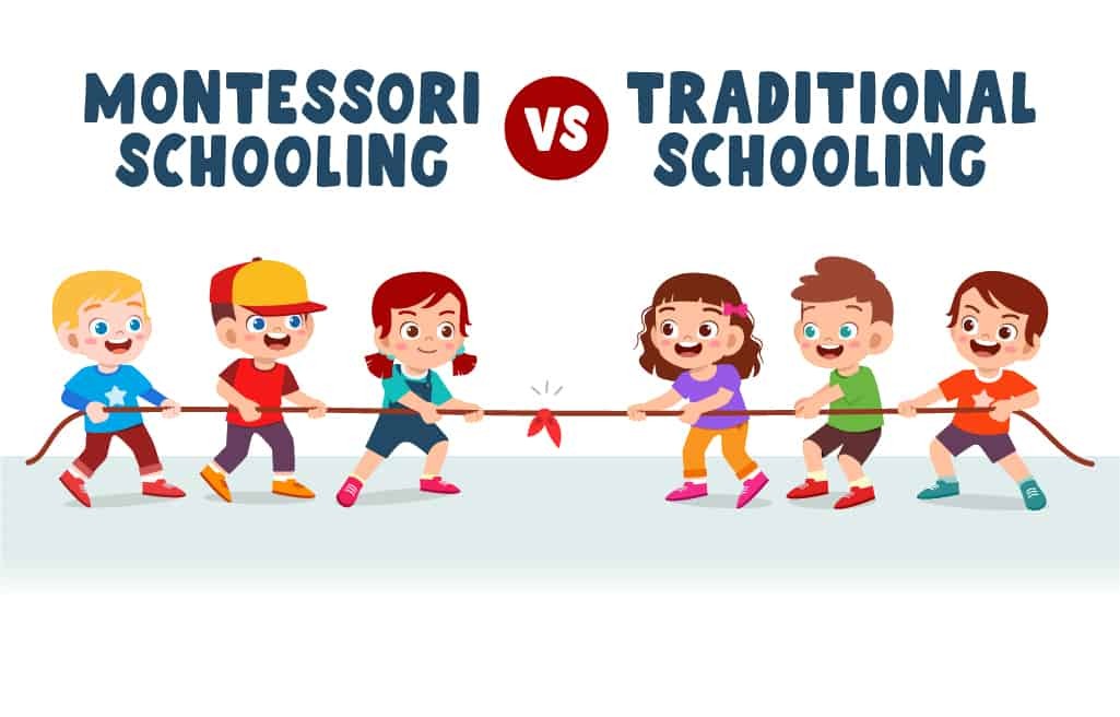 Montessori vs. Traditional Schooling